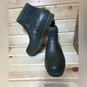 Bogs Outdoor Boot Women Crandall Knit WP Pull on 8 Olive Multi 72420